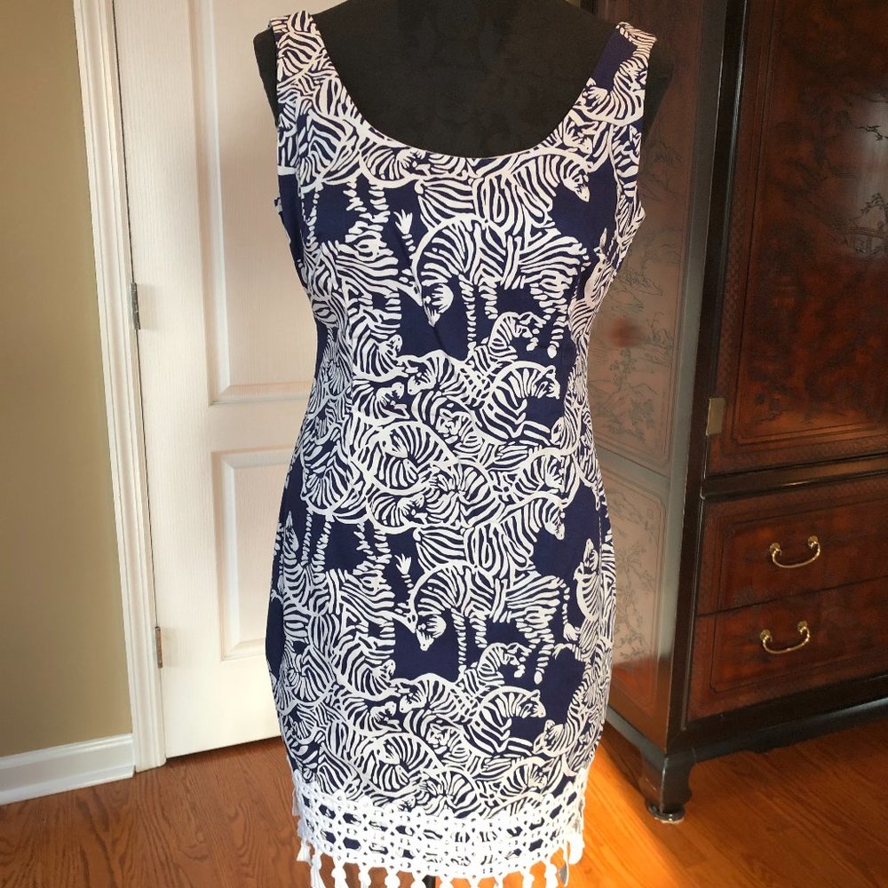 Lilly Pulitzer "I Herd You" Shift Dress